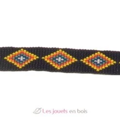 Große Rahmen Weben Mit Perlen - Dieters Holzspielzeug -Modell Spielzeug Für Kinder 019101 dieters holzspielzeug grand cadre tissage perles 4