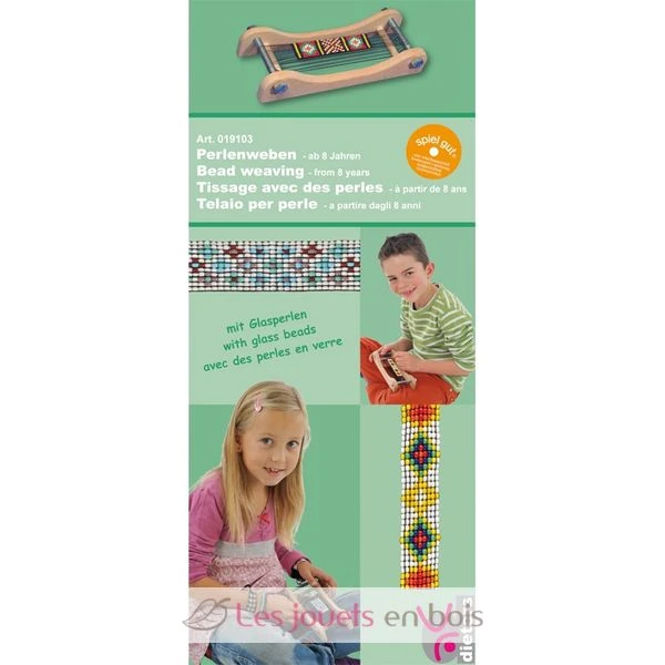 Perlenwebrahmen - Dieters Holzspielzeug 2 Perlenwebrahmen - Dieters Holzspielzeug – Bild 2