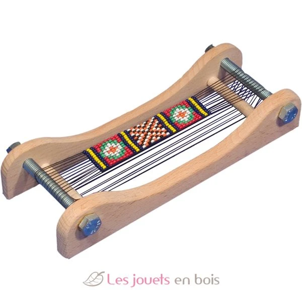 Perlenwebrahmen - Dieters Holzspielzeug 1 Perlenwebrahmen - Dieters Holzspielzeug