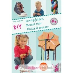 Stern Plaiting - Dieters Holzspielzeug 12 Stern Plaiting - Dieters Holzspielzeug -Modell Spielzeug Für Kinder 019146 dieters holzspielzeug etoile a tresser 1