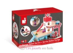 Tankstelle - Janod -Modell Spielzeug Für Kinder 05718 janod garage station service 5