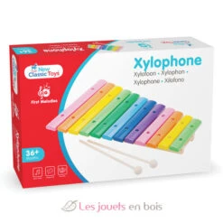 New Classic Toys® Xylophon 12 Töne - New Classic Toys -Modell Spielzeug Für Kinder 10236 new classic toys xylophone bois 12 tons enfant imitation musique 4