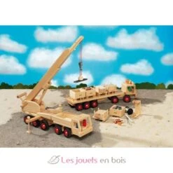 Große LKW-Kran - Fagus -Modell Spielzeug Für Kinder 1032 fagus grand camion grue 3