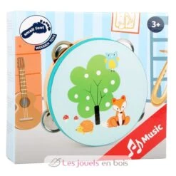 Tamburin Kleiner Fuchs - Small Foot Company -Modell Spielzeug Für Kinder 10721 tamburin fuchs tambourin petit renard jeu jouet