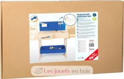 Kinderwerkbank Mit Zubehör - Small Foot Company -Modell Spielzeug Für Kinder 10839 legler tabli et outils pour enfants 2