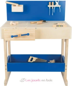 Kinderwerkbank Mit Zubehör - Small Foot Company -Modell Spielzeug Für Kinder 10839 legler tabli et outils pour enfants 3