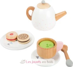 Teeservice Kinderküche - Small Foot Company 8 Teeservice Kinderküche - Small Foot Company -Modell Spielzeug Für Kinder 11214 legler small foot teeservice kinderkueche service a the pour la cuisine d enfant jeu jouet