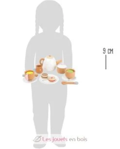 Teeservice Kinderküche - Small Foot Company 9 Teeservice Kinderküche - Small Foot Company -Modell Spielzeug Für Kinder 11214 legler small foot teeservice kinderkueche service a the pour la cuisine d enfant jeu jouet bois