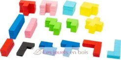 Holzpuzzle Geometrische Formen - Small Foot Company -Modell Spielzeug Für Kinder 11403 small foot legler tetris mosaik spiel puzzle en bois formes geometriques jeu jouet bois