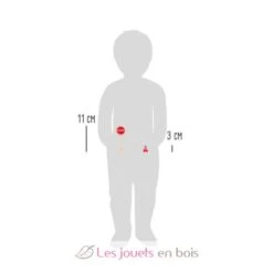 Verkehrsschilder-Set - Small Foot Company 15 Verkehrsschilder-Set - Small Foot Company -Modell Spielzeug Für Kinder 11736 legler small foot verkehrsschilder set de panneaux de signalisation jeu jouets bois enfant