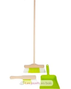 Kehr-Set Mit Besen - Small Foot Company -Modell Spielzeug Für Kinder 11767 legler small foot kehr set set de nettoyage avec balai jeu jouet enfant