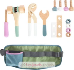 Werkzeuggürtel Nordic - Small Foot Company -Modell Spielzeug Für Kinder 11874 legler small foot werkzeugguertel nordic ceinture a outils jeu jouet bois