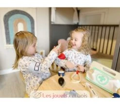 Arzttasche - Small Foot Company -Modell Spielzeug Für Kinder 11916 legler small foot arzttasche sac de docteur jeux jouets bois imiter trousse enfant chambre ambiance infirmiere