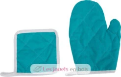 Kochset Mit Schürze - Small Foot Company -Modell Spielzeug Für Kinder 11966 legler small foot kochset mit schuertze set de cuisine avec tablier jeu jouet bois enfant casserole