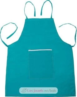 Kochset Mit Schürze - Small Foot Company -Modell Spielzeug Für Kinder 11966 legler small foot kochset mit schuertze set de cuisine avec tablier jeu jouet bois enfant casserole manique