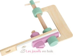 Werkzeugkasten 2 In 1 Nordic - Small Foot Company -Modell Spielzeug Für Kinder 12213 legler small foot werkzeugkasten 2in1 nordic boite a outils 2 en 1 jeux