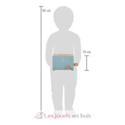 Toaster-Set Tasty - Small Foot Company -Modell Spielzeug Für Kinder 12246 legler small foot toaster set tasty ensemble de grille pain jeu jouet bois enfant imitation apprendre