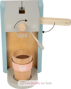 Kaffeemaschinen-Set Tasty - Small Foot Company -Modell Spielzeug Für Kinder 12247 legler small foot kaffeemaschinen set tasty cafetiere jeu jouets