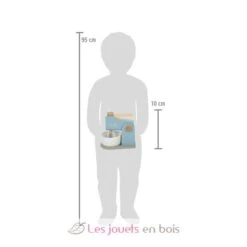 Mixer-Set Tasty - Small Foot Company -Modell Spielzeug Für Kinder 12248 legler small foot mixer set tasty mixeur tasty jeu jouets bois imitation cuisine decoration enfant