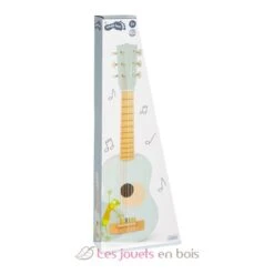 Gitarre Groovy Beats - Small Foot Company -Modell Spielzeug Für Kinder 12253 legler small foot gitarre groovybeats guitare groovy beats jeu jouet bois musique vibrato cordes partition enfant chambre decoration s amuser