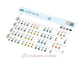 Xylophon Groovy Beats - Small Foot Company -Modell Spielzeug Für Kinder 12254 xylophone groovy beats legler small foot xylophon groovybeats jouet bois metal enfant apprendre partission