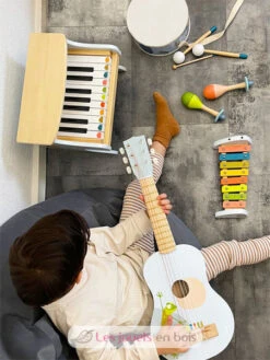 Klavier Groovy Beats - Small Foot Company -Modell Spielzeug Für Kinder 12256 piano groovy beats legler small foot klavier groovybeats touche jouet bois apprendre jeu instrument partition enfant cadeau