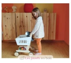 Einkaufswagen Fresh - Small Foot Company -Modell Spielzeug Für Kinder 12403 small foot caddie en bois fresh jouet imitation 10