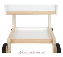 Einkaufswagen Fresh - Small Foot Company -Modell Spielzeug Für Kinder 12403 small foot caddie en bois fresh jouet imitation 8