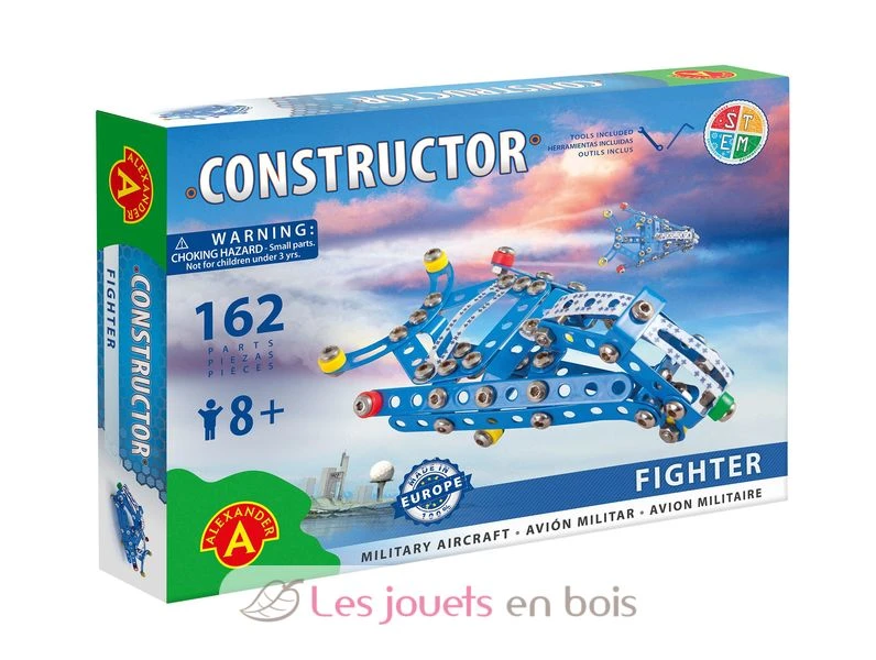 Constructor Fighter - Flugzeug - Alexander Toys 1 Constructor Fighter - Flugzeug - Alexander Toys