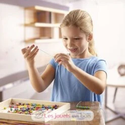 Perlenstrauss - Melissa & Doug -Modell Spielzeug Für Kinder 14169 melissa and doug ensemble de perles en bois perles enfant 1