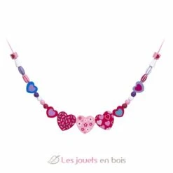 Holzperlen Set - Süße Herzen - Melissa & Doug -Modell Spielzeug Für Kinder 14175 melissa and doug ensemble de perles en bois coeur 1