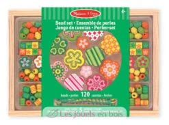 Holzperlen Set - Flower Power - Melissa & Doug