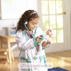 Arzt Kostüm - Melissa & Doug -Modell Spielzeug Für Kinder 14839 melissa and doug d guisement docteur costume enfant 2