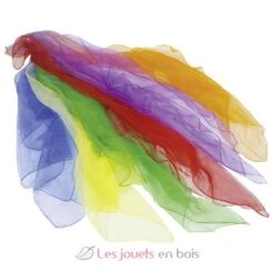 Jongliertücher 6er Set Farbige - Goki