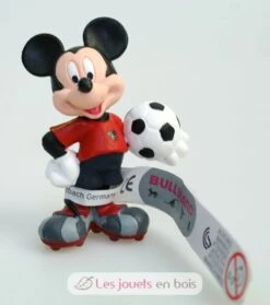 Mickey Goal Mit Spanischem Trikot - Bullyland -Modell Spielzeug Für Kinder 15623 figurine bullyland mickey mouse footballeur maillot rouge espagne 2