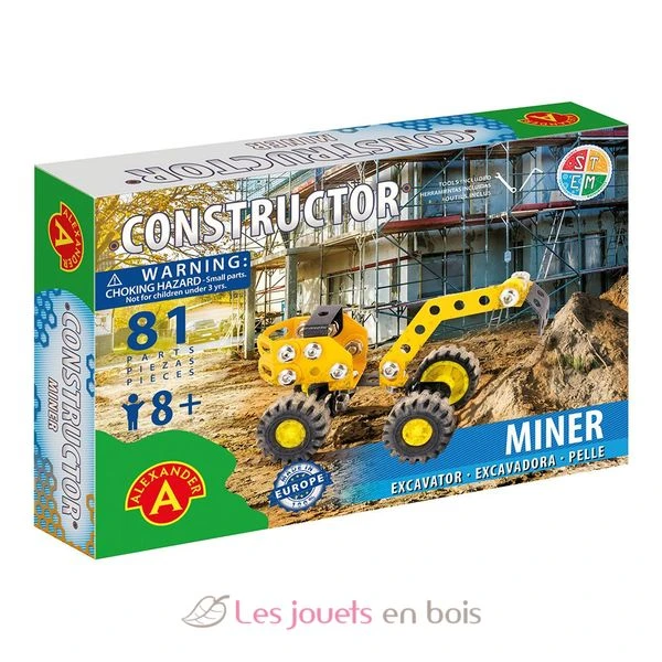 Constructor Miner - Bagger - Alexander Toys 2 Constructor Miner - Bagger - Alexander Toys – Bild 2
