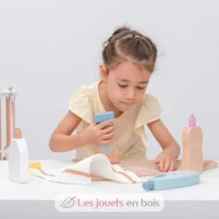 New Classic Toys® Haushaltsreiniger-Set - New Classic Toys -Modell Spielzeug Für Kinder 18370 new classic toys set de produits de nettoyage et detergents en bois 4