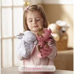 Nutztiere Handpuppen - Melissa & Doug -Modell Spielzeug Für Kinder 19080 melissa and doug marionnettes animaux ferme 1