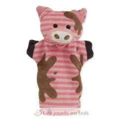 Nutztiere Handpuppen - Melissa & Doug -Modell Spielzeug Für Kinder 19080 melissa and doug marionnettes animaux ferme 6