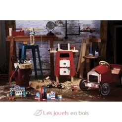 Werkzeugkoffer Reversibel - Vilac -Modell Spielzeug Für Kinder 2127 vilac boite a outils atelier vilac bricolage enfant 4