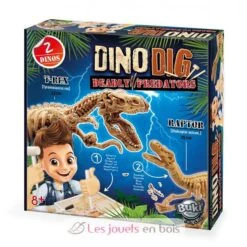 Dino Dig T-Rex Und Raptor - Buki France