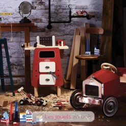 Werkbank Vilac - Vilac 9 Werkbank Vilac - Vilac -Modell Spielzeug Für Kinder 2141 vilac etabli atelier vilac bricolage enfant 1