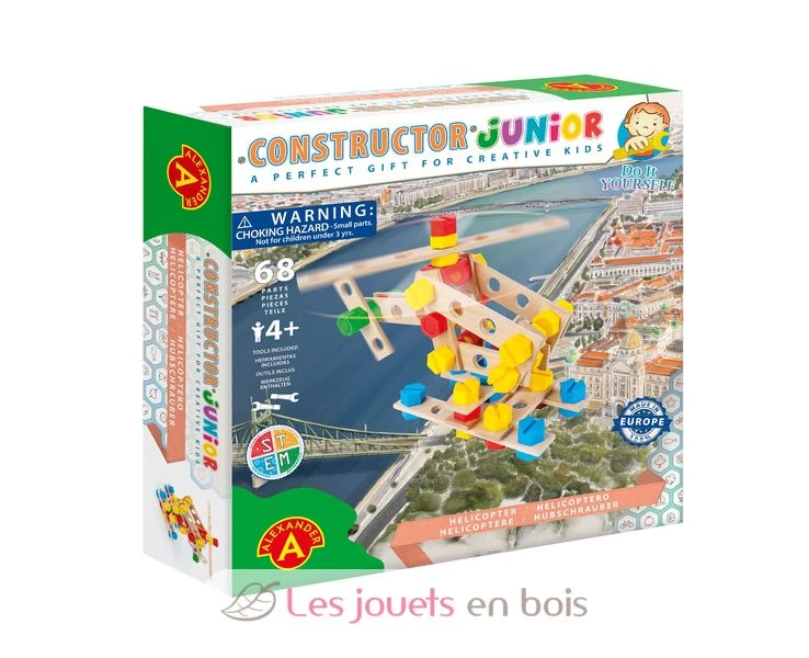 Constructor Junior - Hubschrauber - Alexander Toys 1 Constructor Junior - Hubschrauber - Alexander Toys