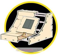 Arcade-Terminal - Buki France -Modell Spielzeug Für Kinder 2167 buki borne arcade 5