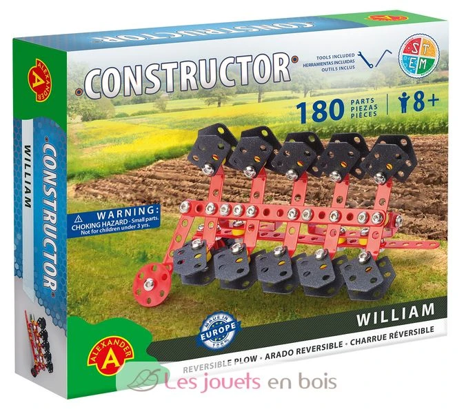 Constructor William - Wendepflug - Alexander Toys 2 Constructor William - Wendepflug - Alexander Toys – Bild 2