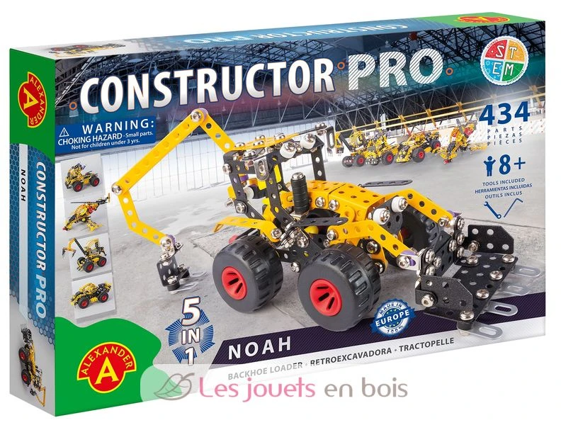 Constructor Pro - Noah 5 En 1 - Alexander Toys 2 Constructor Pro - Noah 5 En 1 - Alexander Toys – Bild 2