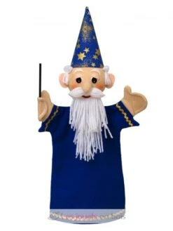 Magier Blau Handpuppe - Moravská ústredna Brno