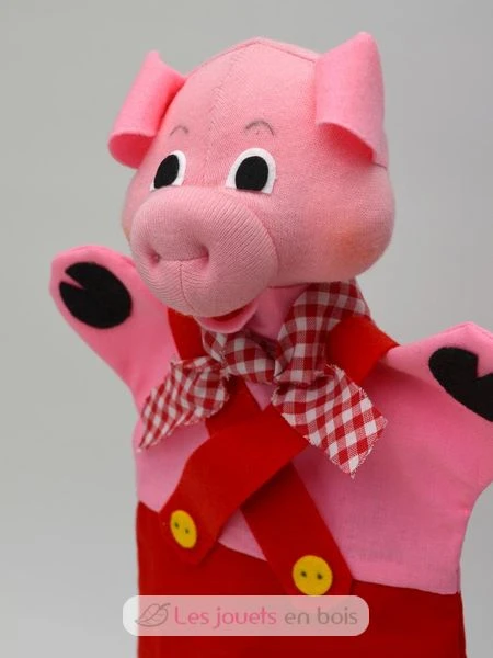 Schwein Rot Handpuppe - Moravská ústredna Brno 2 Schwein Rot Handpuppe - Moravská ústredna Brno – Bild 2