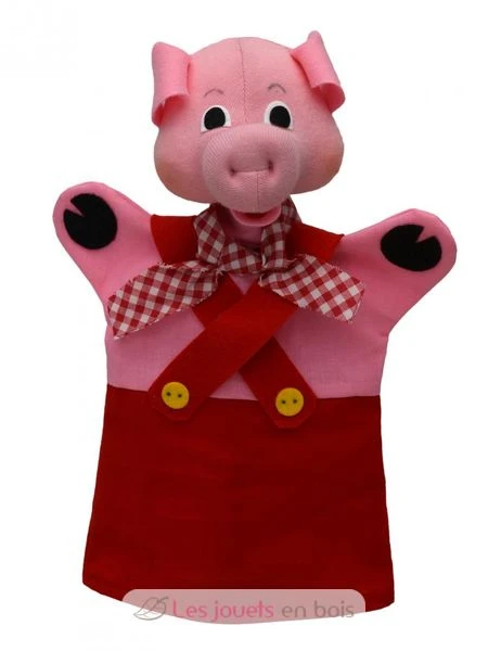 Schwein Rot Handpuppe - Moravská ústredna Brno 1 Schwein Rot Handpuppe - Moravská ústredna Brno