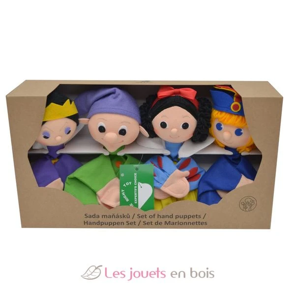 Set 4 Handpuppen Schneewittchen Und Die Sieben Zwerge - Moravská ústredna Brno 2 Set 4 Handpuppen Schneewittchen Und Die Sieben Zwerge - Moravská ústredna Brno – Bild 2